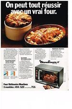 1976 ADVERTISEMENT MOULINEX rotissory oven