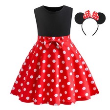 Robe à Pois pour Enfant Fille