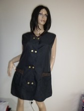 2x Nylon Smock Apron PVC