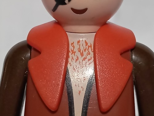 Ancien collier playmobil - collier, rabat