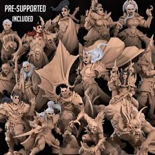 Bite the Bullet Fantasy Miniature Bundle Vampires Court over 14 beautiful models