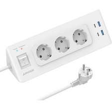 Multiprise d'angle avec USB et