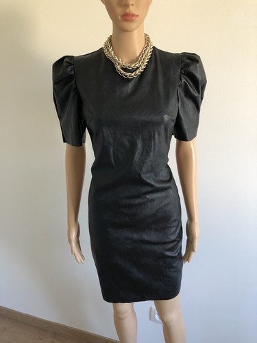 Robe noire neuve simili - robe,