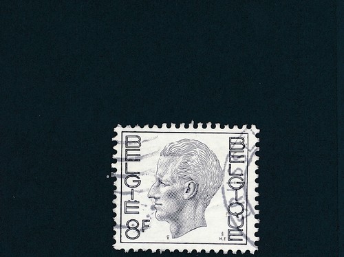 Timbre belgique roi - belgique,, 8f,