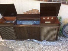 Superbe Meuble Téléfunken Radio Et Tourne Disque Vintage 1960/70 