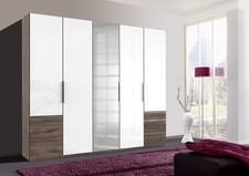 Armoire Niveau 250x58x236cm Armoire De Chambre Avec Tiroirs Chêne Boueux