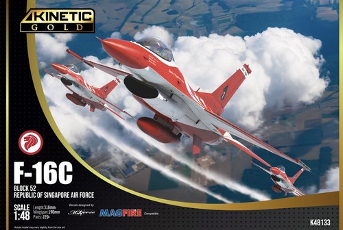 Kinetic rsaf 16c black - f-16c,