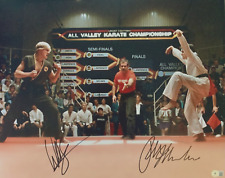 William Zabka Ralph Macchio Signed 16x20 Karate Kid Photo Beckett Witnessed