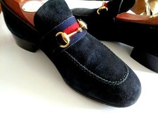 NWTB GUCCI SUEDE SHOES HANDMADE IN ITALY  SALE