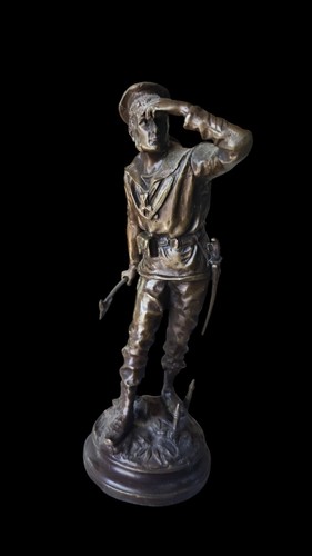 Bronze charles anfrie le - anfrie, "le