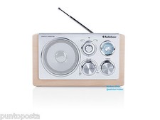 Radio Retrò col faggio AudioSonic RD-1540 5 W con ingresso AUX SPEDIZIONI VELOCI