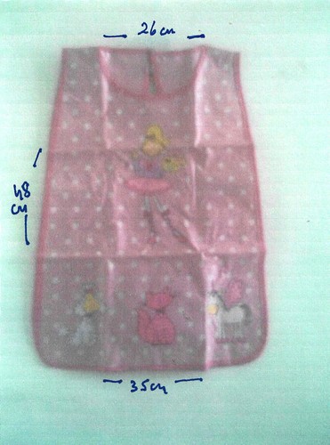 Tablier rose enfant ella - ,