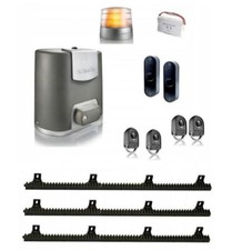 Motorisation Somfy Elixo 500 3S io pour portail coulissan + 4 Mètres d'attelles.