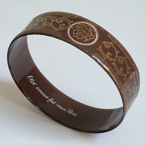 Bracelet jonc métal émaillé - jonc,