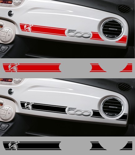 Bande abarth racing tableau - abarth,