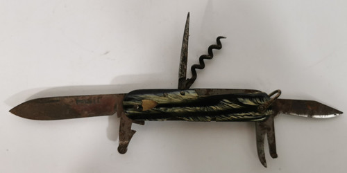 Rare ancien couteau pliant - rare,