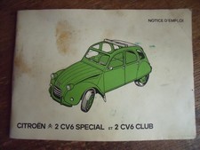 CITROËN 2CV6 club & spécial