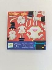 Melimagic Djeco Jeu De Mémoire Stratégie Jeux De Société Magicien Chapeau Lapin