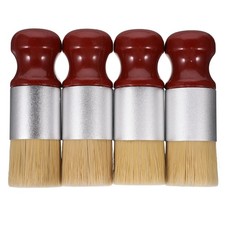  4 Pcs Brosse À Meubles Avec Poignée Confortable Pommade Pour Restauration