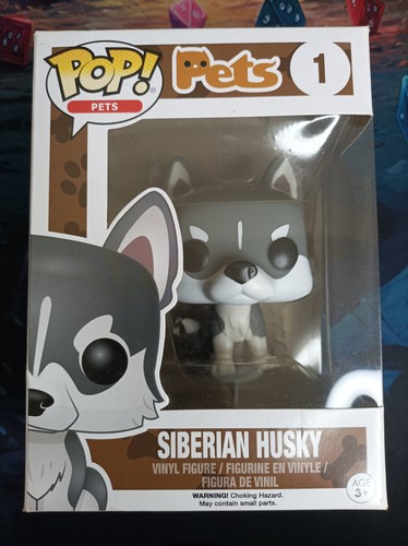 Siberian husky funko pop - husky,