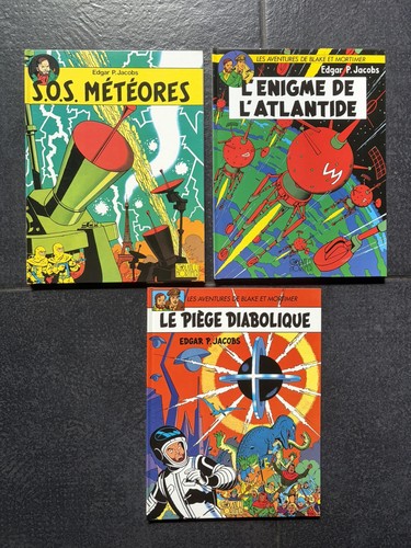 Lot blake et mortimer - lot, 3