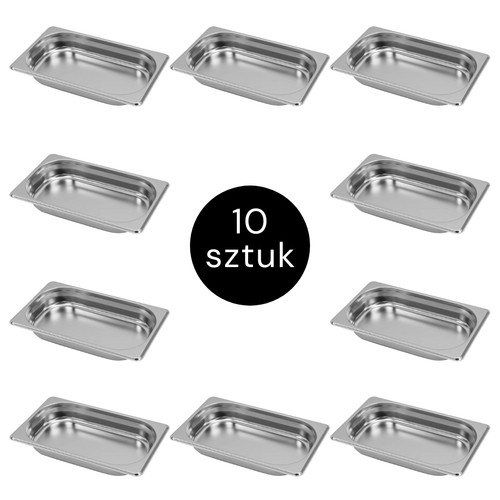 Set bacs 4 en inox - 10,