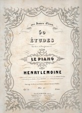 1er livre des 50 études pour