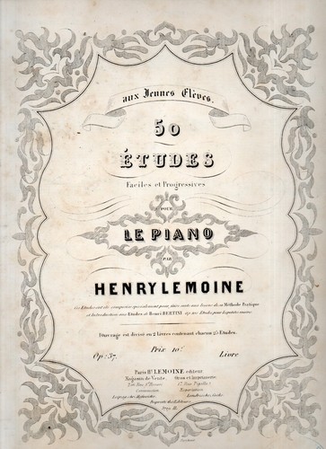 1er livre des études pour - 1er,