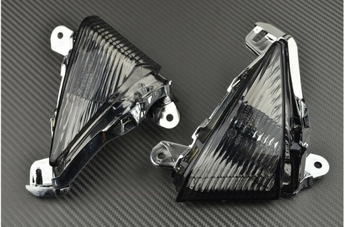 Clignotants led fumés noir - av,