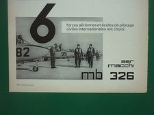 1967-1968 PUB AVION AERMACCHI