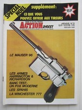 ACTION digest N° 13 /Mauser 96/Winchester 777/Harrington & Richardson/P08 modern