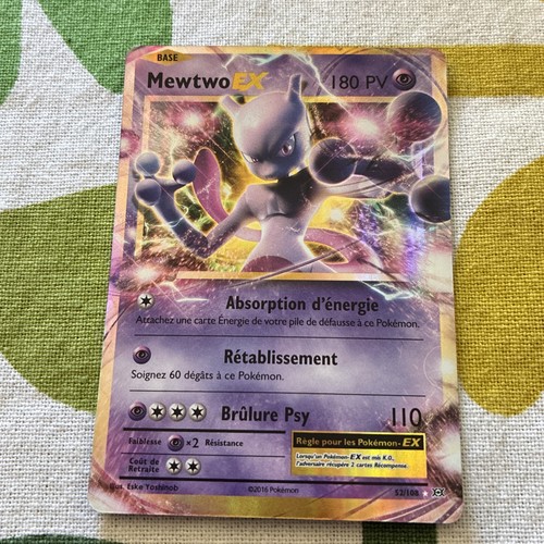 Carte pokémon mewtwo ex - pokémon,