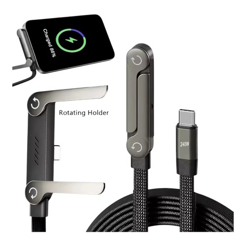 Chargeur usb rotatif - chargeur,