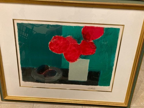 Lithographie bernard cathelin - lithographie,