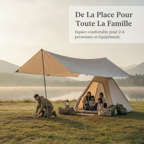 Tente camping imperméable - tente,