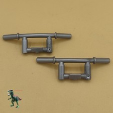 Playmobil X2 guidon moto chopper-custom-moto-pièce-pièce de rechange gris