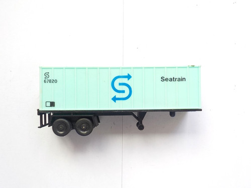 Remorque avec container - container, sea