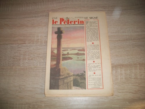 Ancien journal pèlerin - journal,, pèlerin,