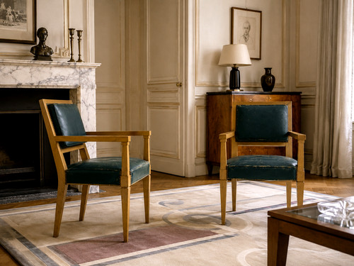 Ancienne paire fauteuil - paire,