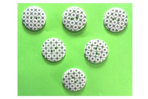 Lot boutons acryliques - 6,