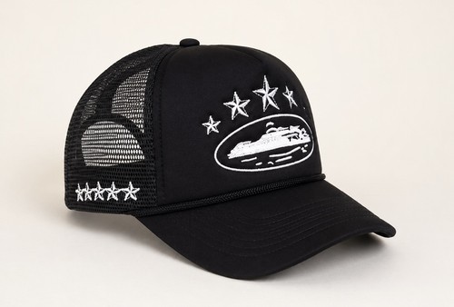 Black trucker hat - hat,