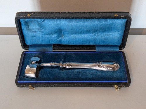 Superbe manche gigot argent - à,