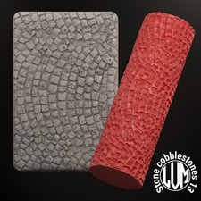 Rouleau de Texture roller Pavés en pierre n°13 Modélisme Wargames Warhammer LVM