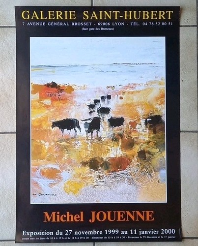 Michel jouenne affiche - jouenne,