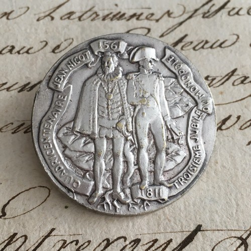Broche quadricentenaire jean - broche,