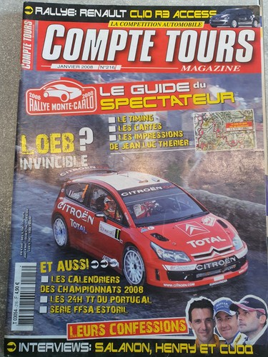 Revue compte tours - compte, n°