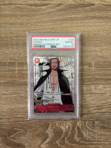 Carte one piece manga shanks - one,