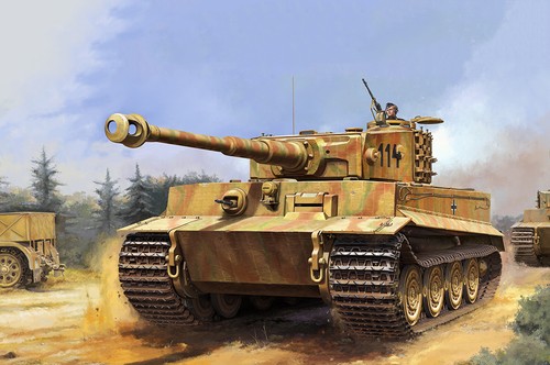 Trumpeter kpfw vi - trumpeter, 1/16