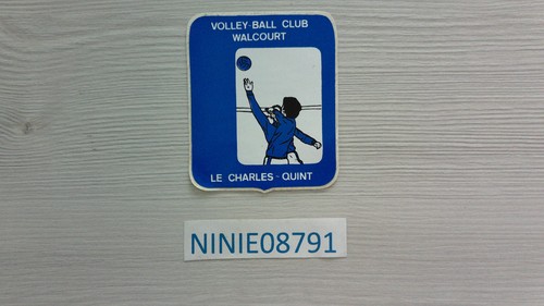 Autocollant volley ball club - volley,