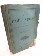 DE PONCINS CAHIERS DE 89